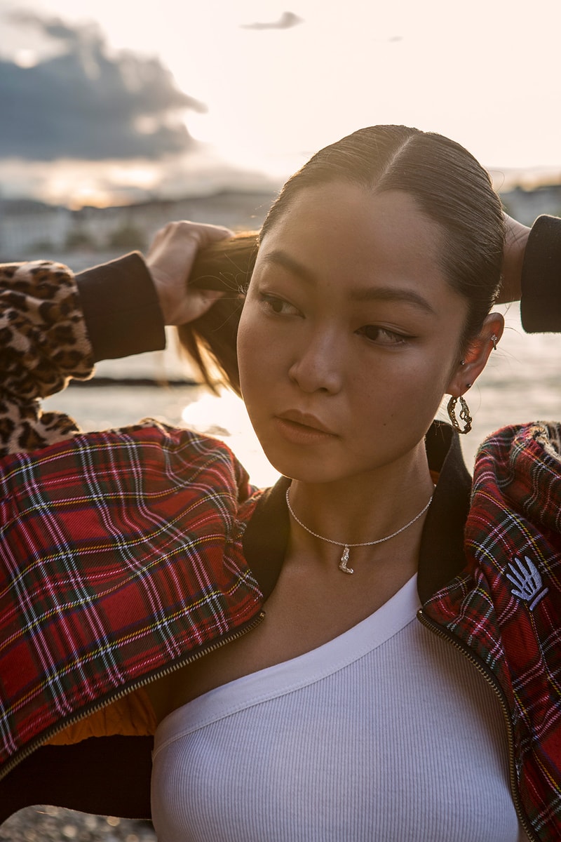 Loveness Lee Alphabet Necklace Collection Jewelry Accessories earrings