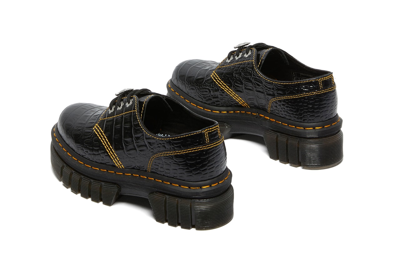 Heaven by Marc Jacobs Dr. Martens Audrick 8i HMJ Croc Boots Collaboration Release Date 