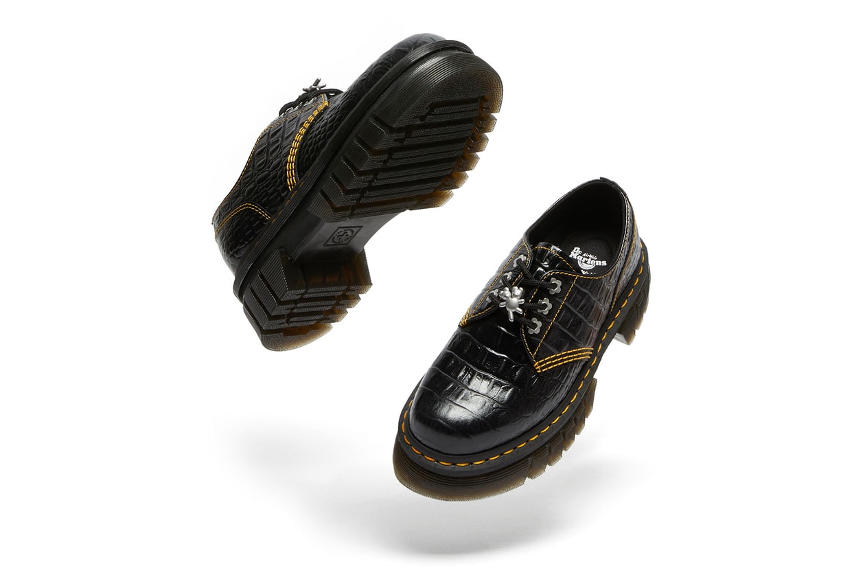 Heaven by Marc Jacobs Dr. Martens Audrick 8i HMJ Croc Boots Collaboration Release Date 