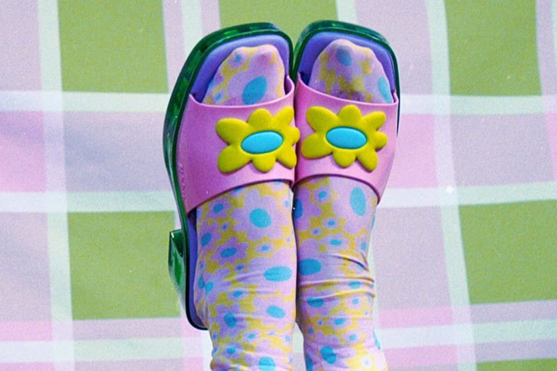 Melissa x Lazy Oaf Reunite for Colorful Mule Sandals