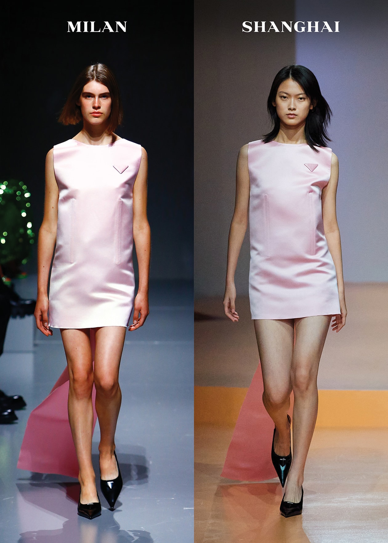 Milan Fashion Week Spring Summer 2022 SS22 Top Shows Trends Jil Sander Prada Versace Fendi Gigi Hadid He Cong