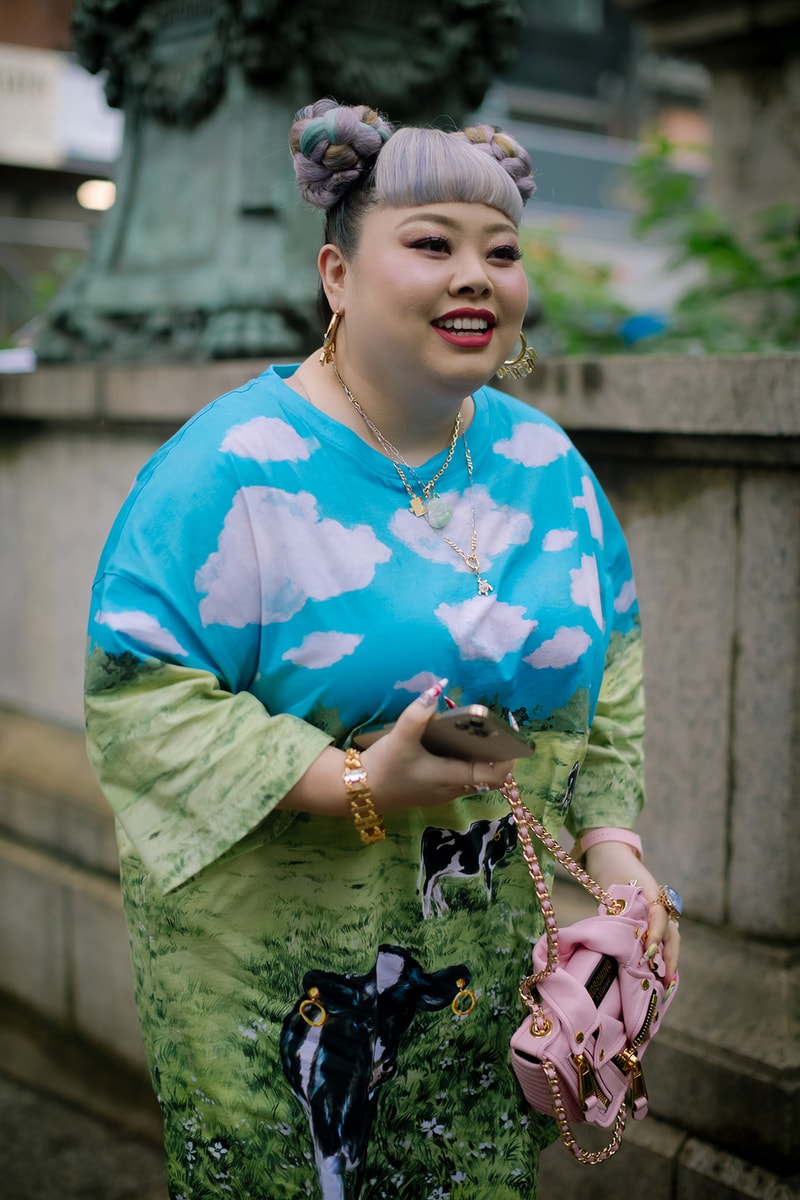 Japanese Celebrity Naomi Watanabe New York Fashion Week SS22 Best Street Style Trends Spring Summer 2022 Influencer