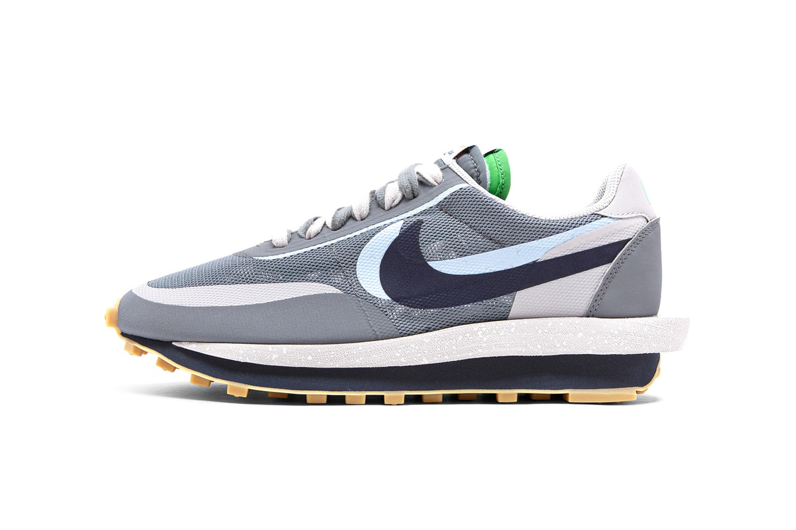 CLOT sacai Nike LDWaffle Apparel Collection Samenwerking Grijs Oranje Jas T-shirt Broek Sokken