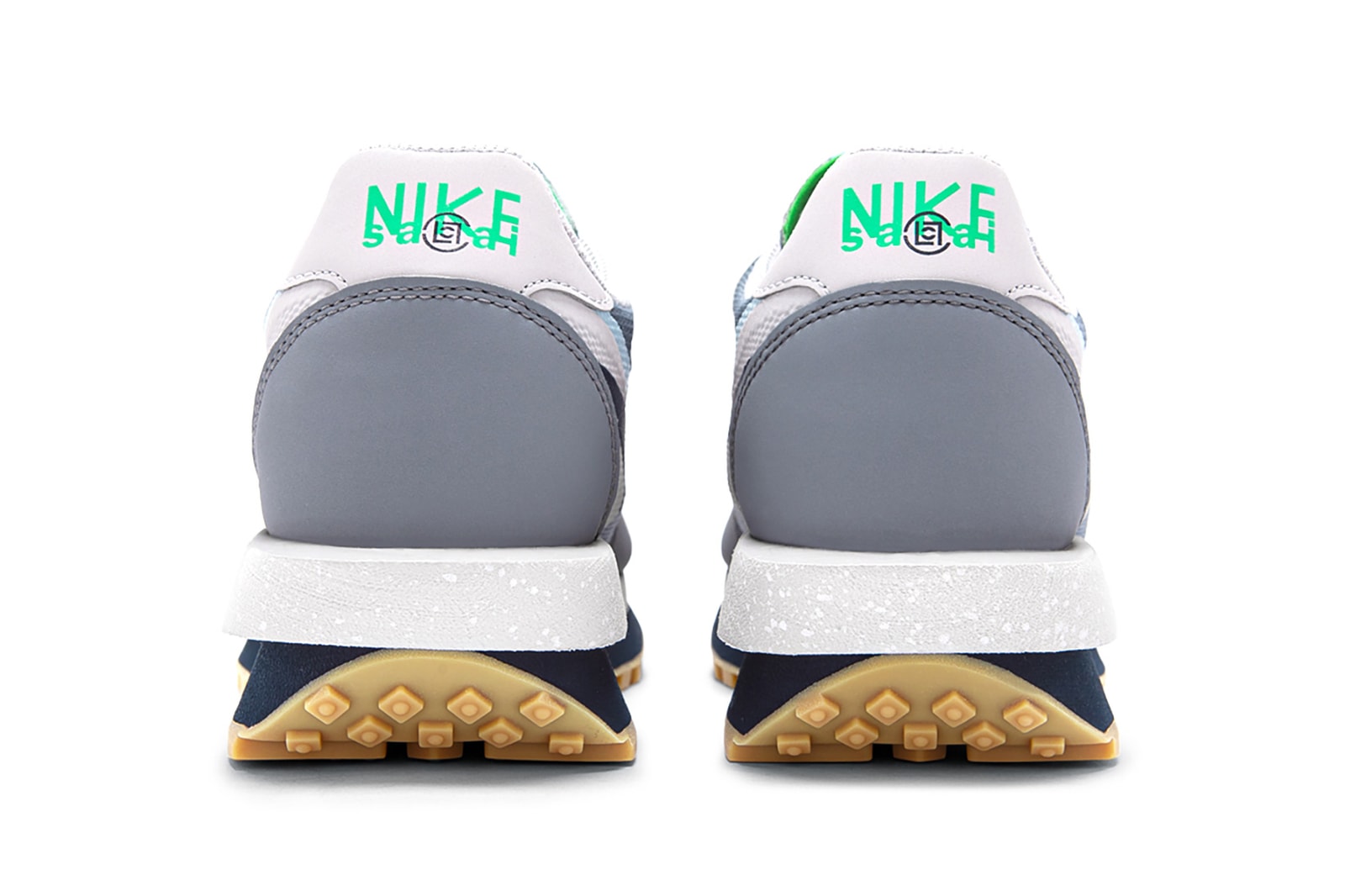 CLOT sacai Nike LDWaffle Apparel Collection Samenwerking Grijs Oranje Jas T-shirt Broek Sokken