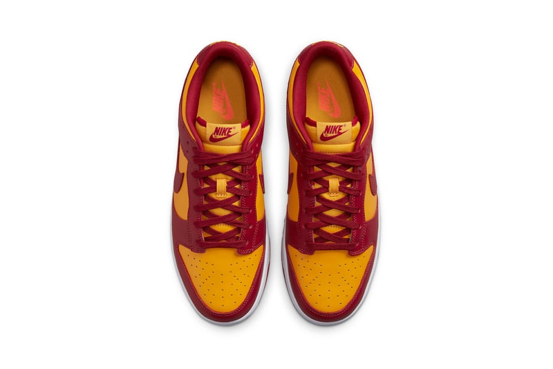 Nike Dunk Low "Midas Gold" top view