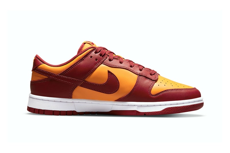 Nike Dunk Low "Midas Gold" side view