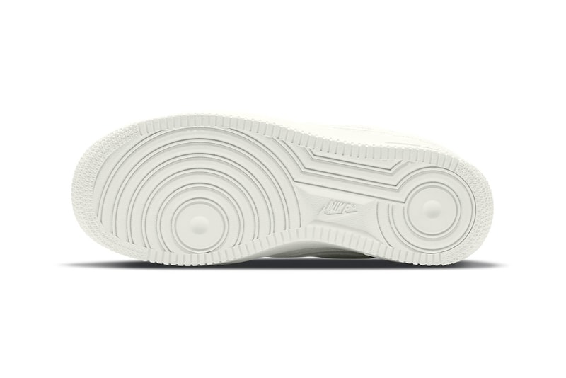 Serena Williams Nike Air Force 1 LXX Zip Sneakers Collaboration Footwear Kicks White Gold Sole
