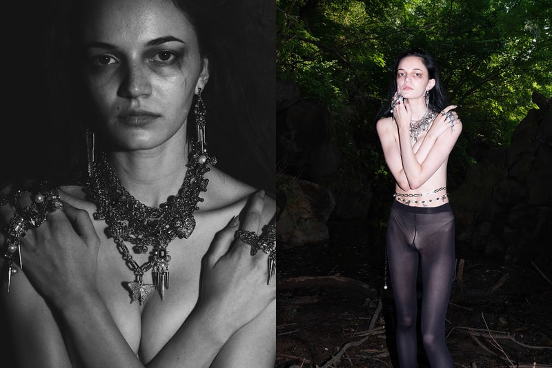 OHTNYC Jewelry Isolation Collection Layered Chain Necklaces