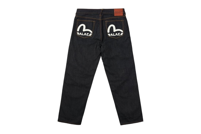 Palace Skateboards Evisu FW21 Collaboration Jeans