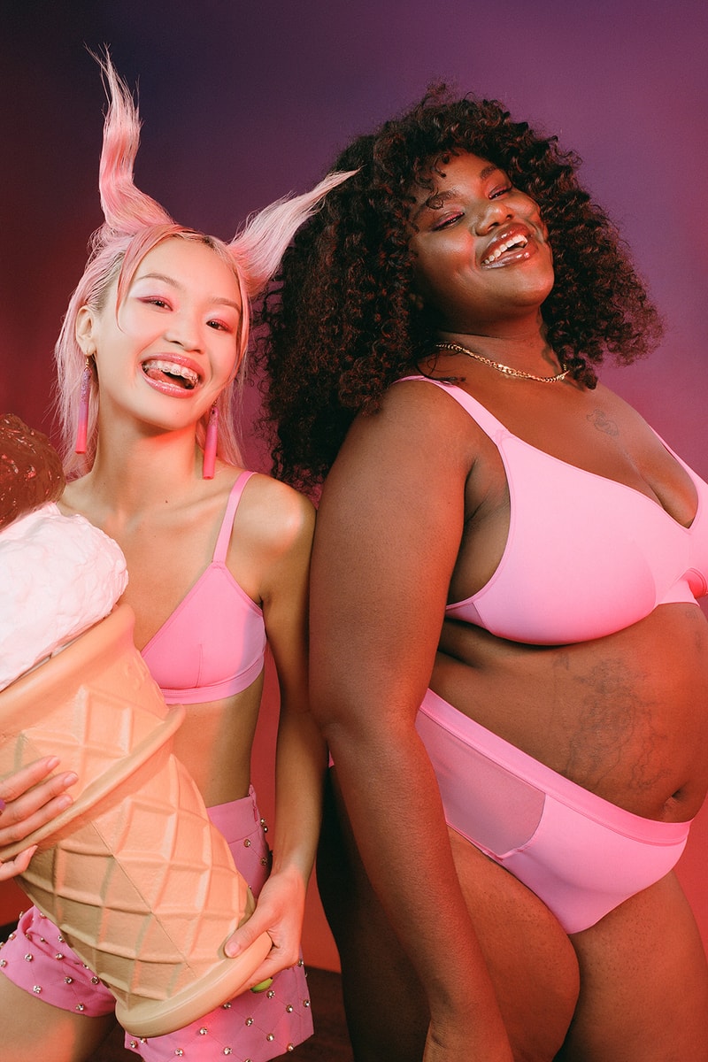 Parade Ice Cream Collection Campaign Lingerie Underwear Bras