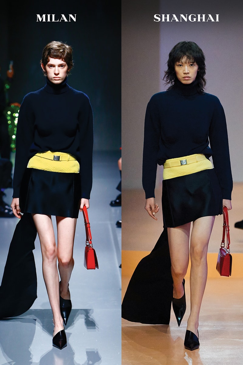 Prada Spring Summer 2022 SS22 Collection Milan Shanghai Fashion Week Runway Raf Simons Miuccia