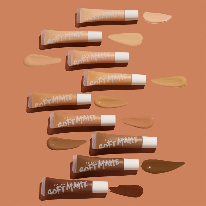 Rihanna Fenty Beauty Foundation Pro Filt'r Mini Soft Matte Shades Swatch