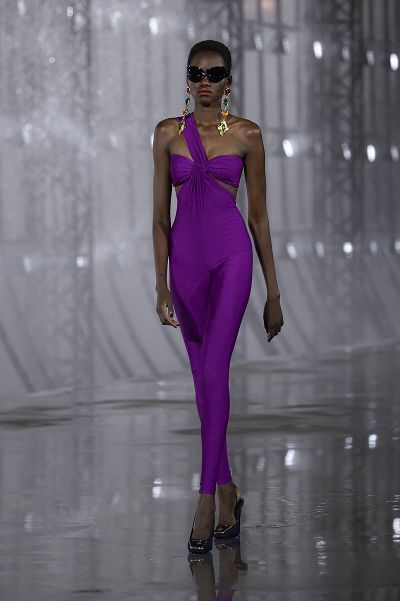 Saint Laurent YSL Spring Summer 2022 SS22 Collection Runway Show Paris Fashion Week Anthony Vaccarello