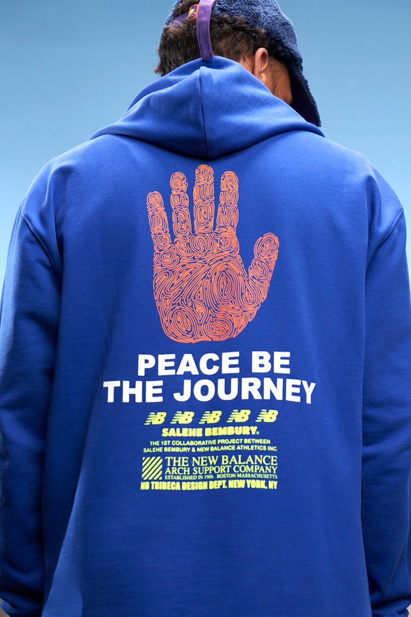 Salehe Bembury New Balance Universal Communication Collaboration Apparel Hoodie