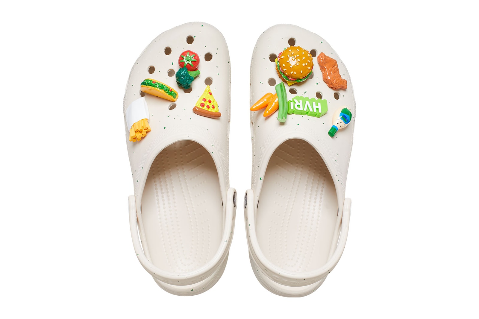 Crocs Hidden Valley Ranch Saweetie Clogs Jibbitz Pizza Fries Release Where to buy