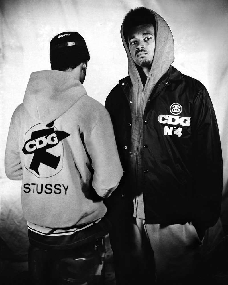 Stussy Comme des Garcons CDG Collaboration Hoodie Jacket
