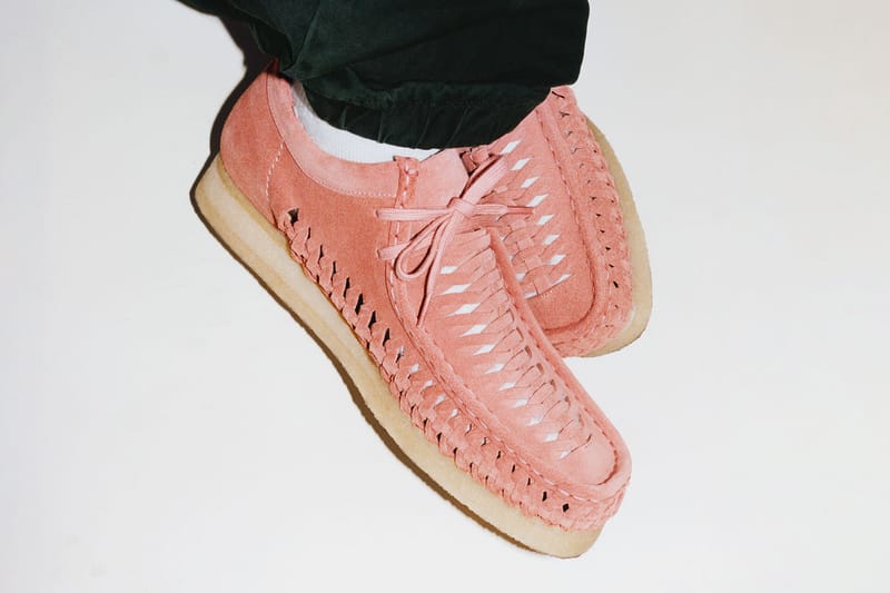 Clarks Originals x Supreme Team Up for Woven Wallabees