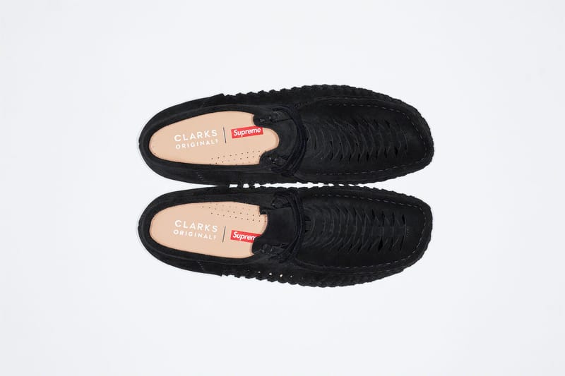 supreme clarks black