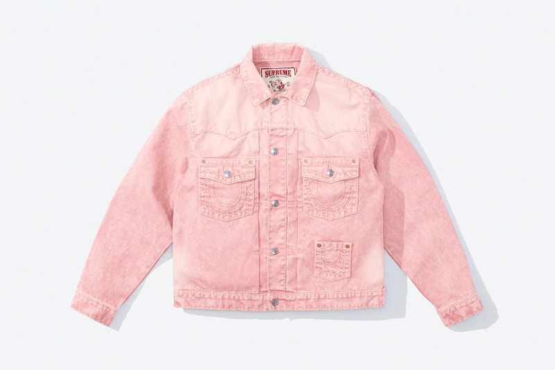 True Religion Supreme Fall 2021 Collaboration Collection denim jacket
