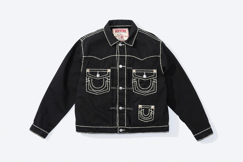 True Religion Supreme Fall 2021 Collaboration Collection denim jacket
