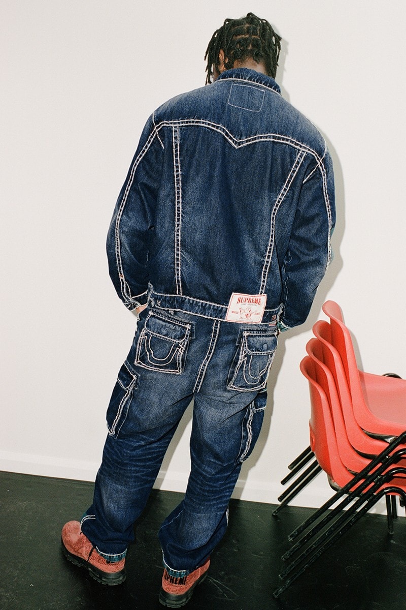 True Religion Supreme Fall 2021 Collaboration Collection denim jacket jeans