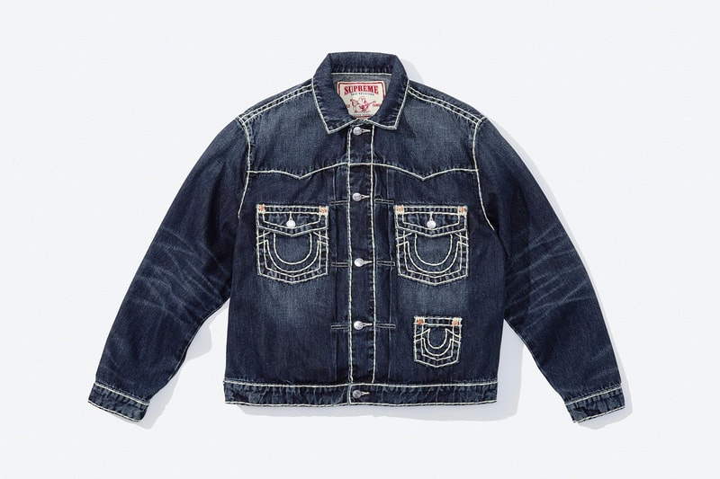 True Religion Supreme Fall 2021 Collaboration Collection denim jacket