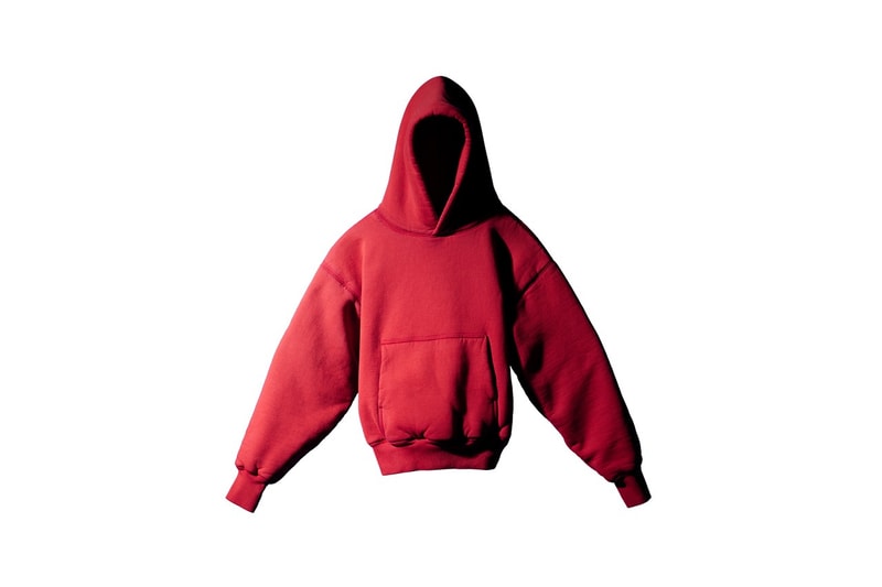 Gap Yeezy Hoodie Red Kanye West