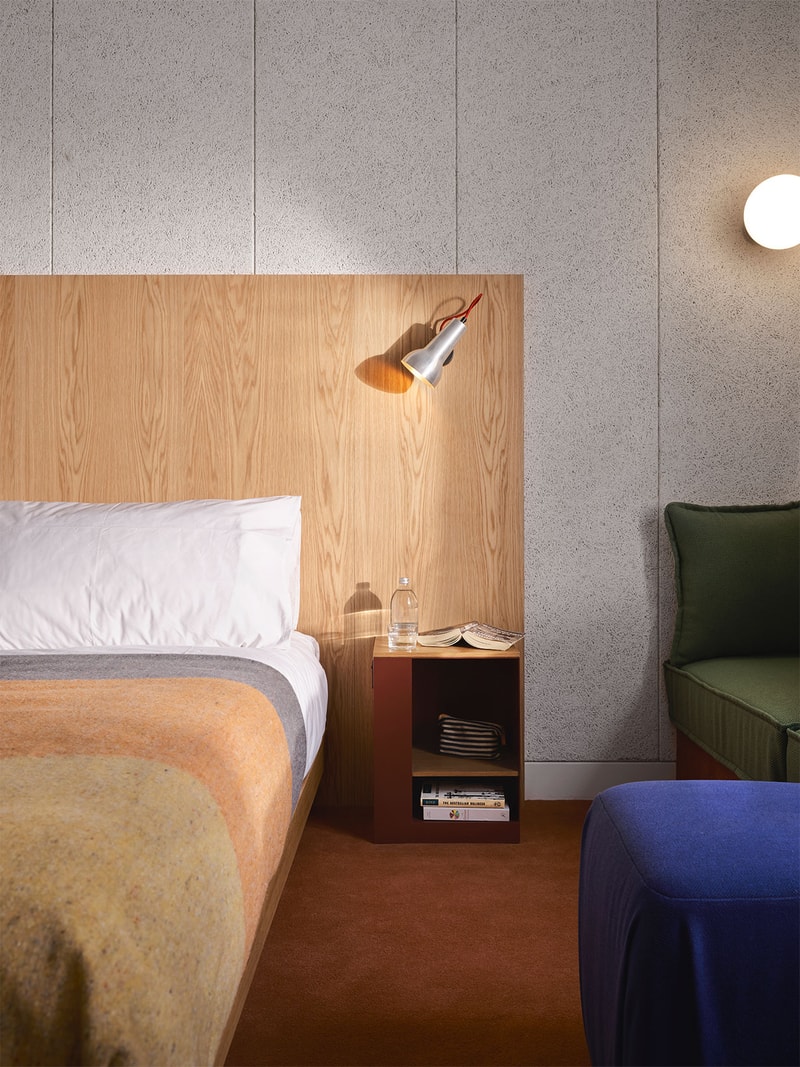 Ace Hotel Sydney Australia Interior Bedside Lamp Room