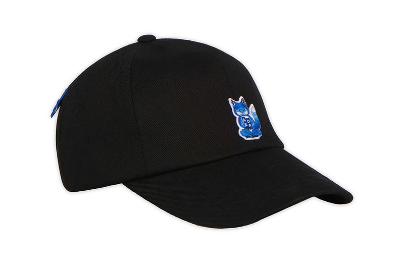 ADERERROR Maison Kitsune The Bluest Fox Collaboration Cap