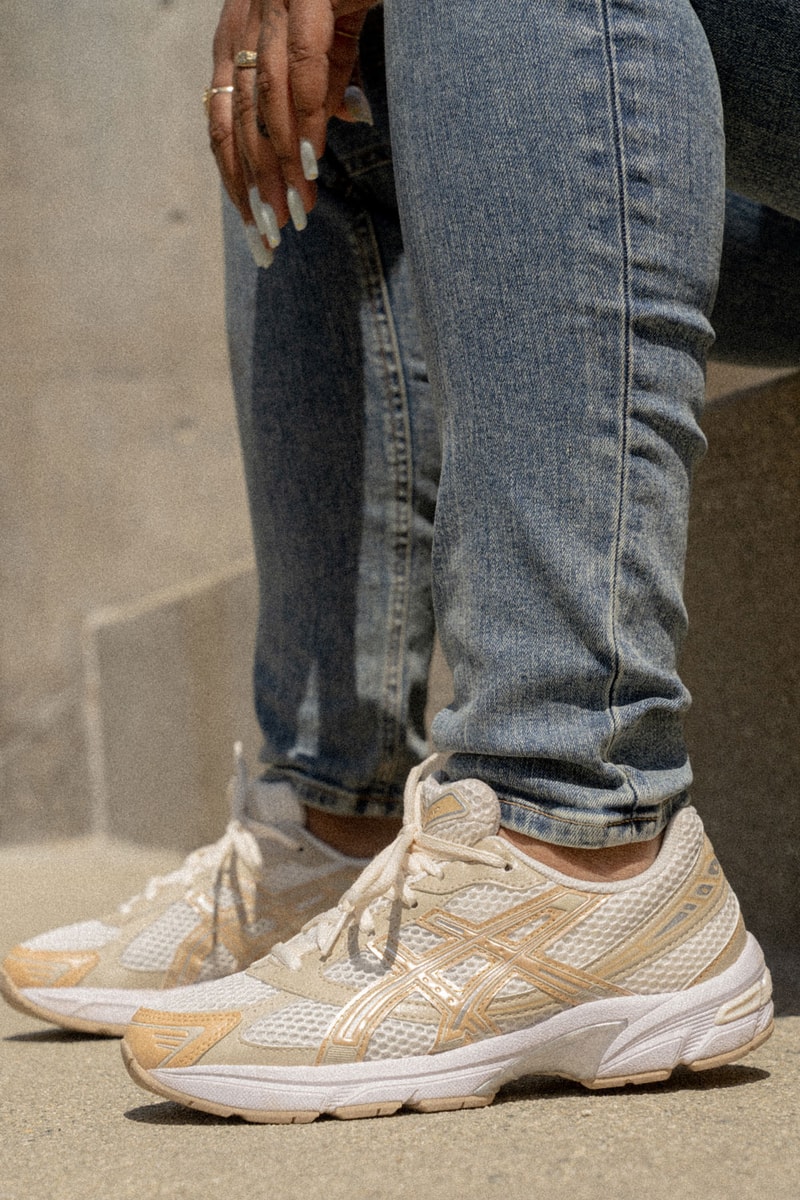 asics a sound mind and a sound body campaign footwear collection japan s pf gel-1130 low top sneakers shoes minimalistic sofia solamente devon suriya jennifer pauline