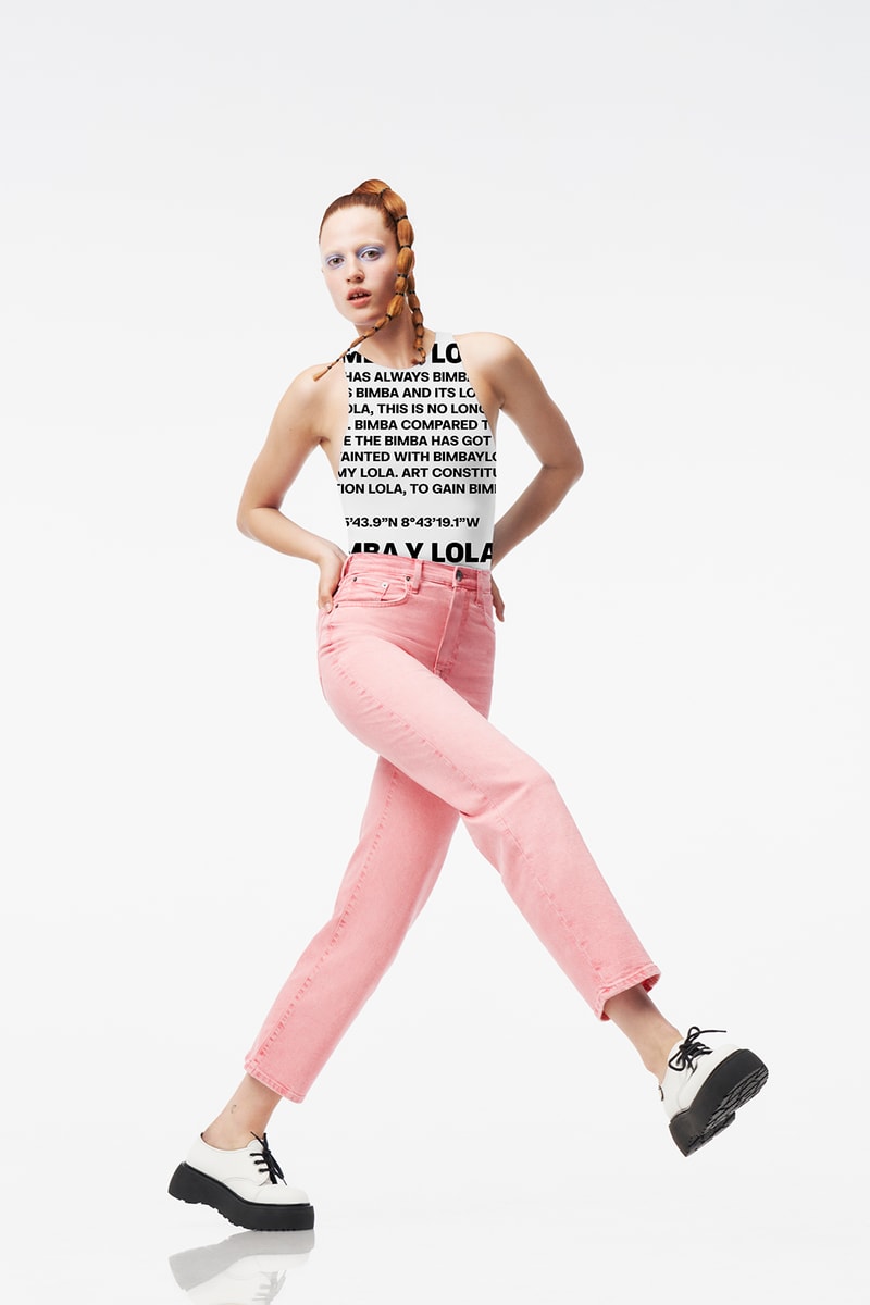 BIMBA Y LOLA Fall Winter 2021 FW21 Denim Jeans Pants