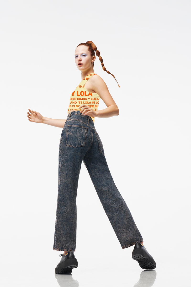 BIMBA Y LOLA Fall Winter 2021 FW21 Denim Jeans Pants