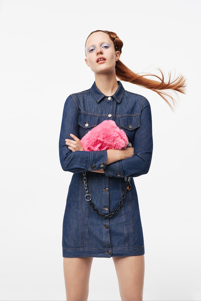 BIMBA Y LOLA Fall Winter 2021 FW21 Denim Dress LB Bag
