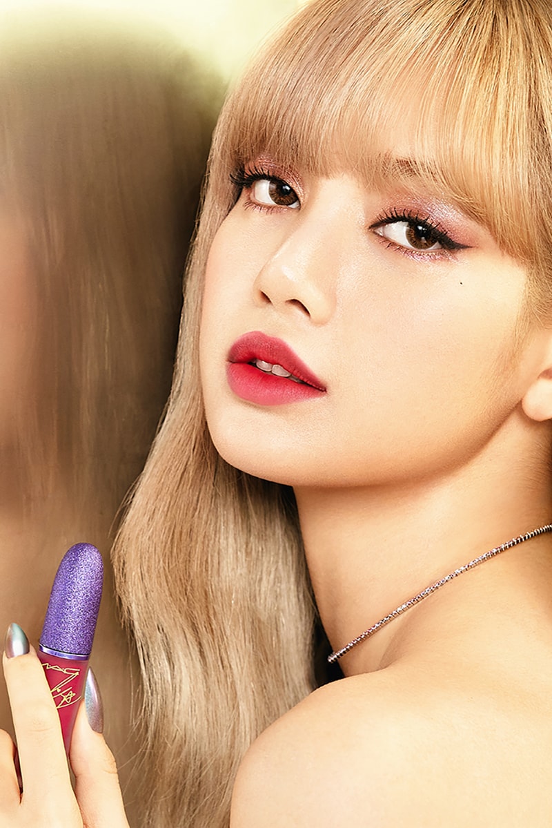 BLACKPINK Lisa MAC Collection Collaboration Makeup KPop Singer Performer Artist