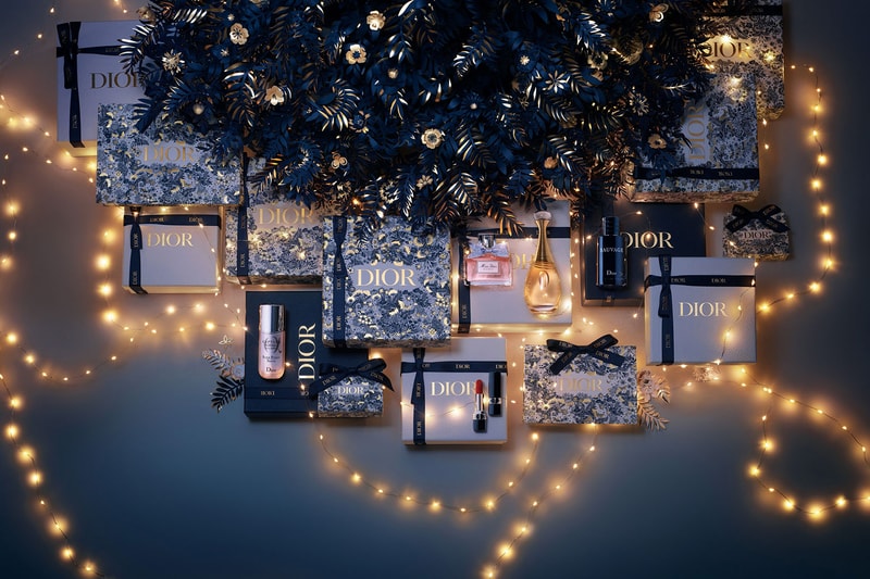 Dior Beauty Makeup Skincare Parfums Perfumes Holiday Christmas Collection Tree Lights