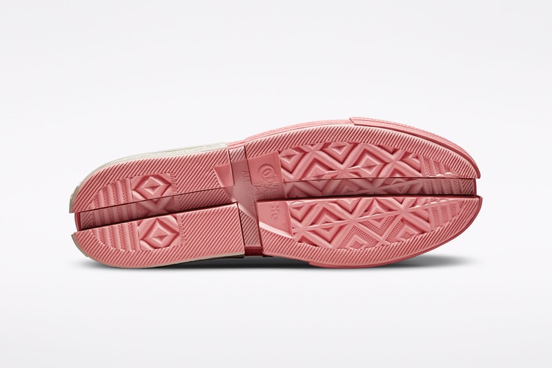Feng Chen Wang Converse Chuck 70 2-in-1 Collaboration Pink Ivory Outsole