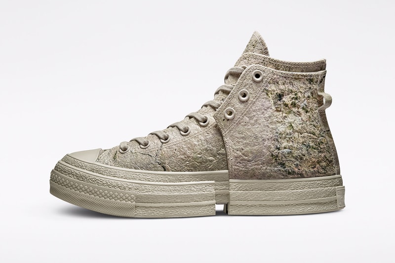 Feng Chen Wang Converse Chuck 70 2-in-1 Collaboration Gray Side Details Midsole Upper