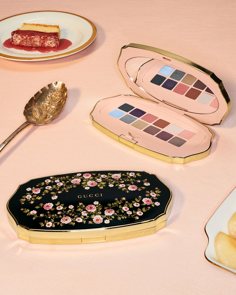 GUCCI BEAUTY PALETTE BEAUTÉ DES YEUX FLORAL Eyeshadow Palette Teaspoon Packaging
