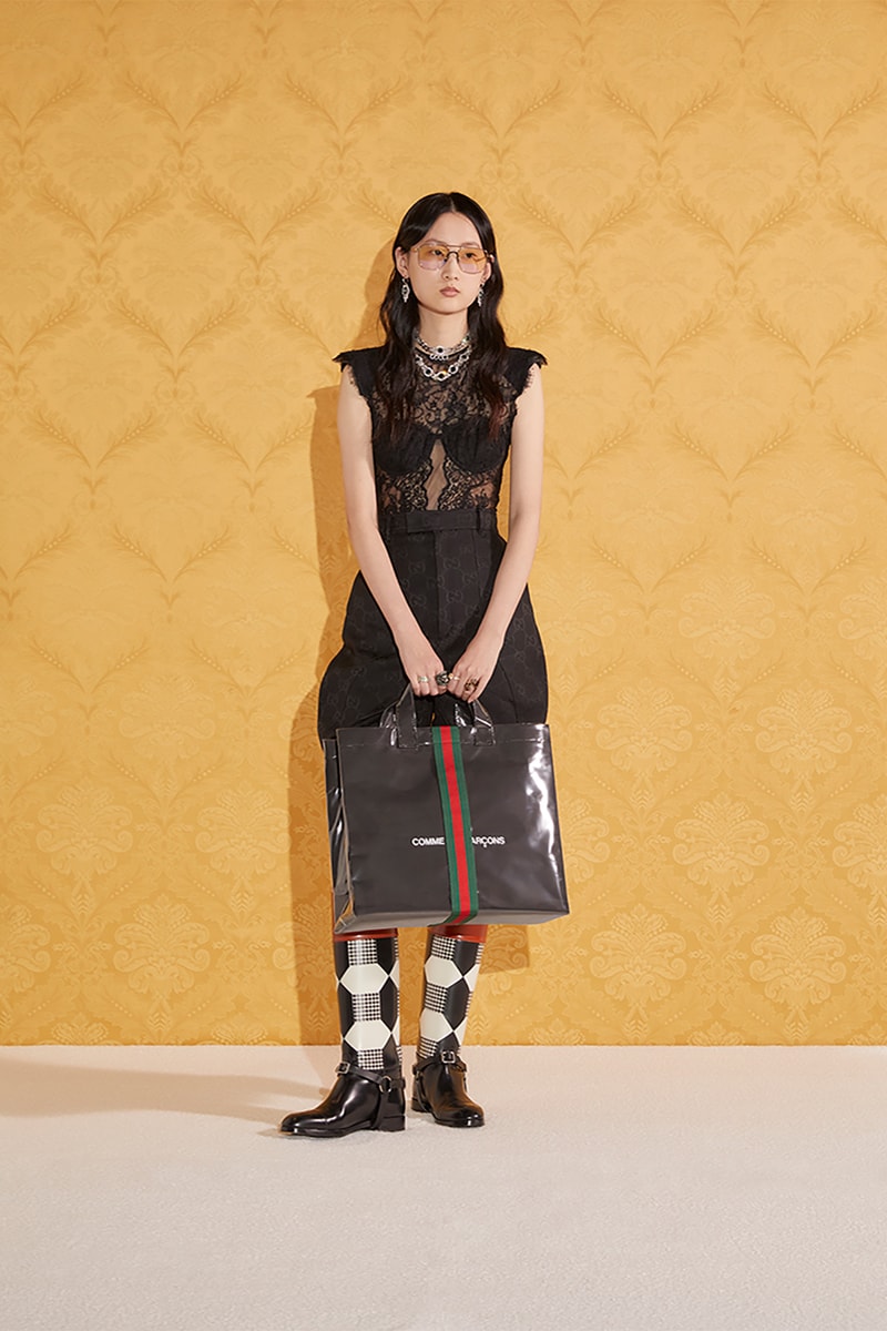Gucci COMME des GARÇONS CdG Capsule Collection Collaboration