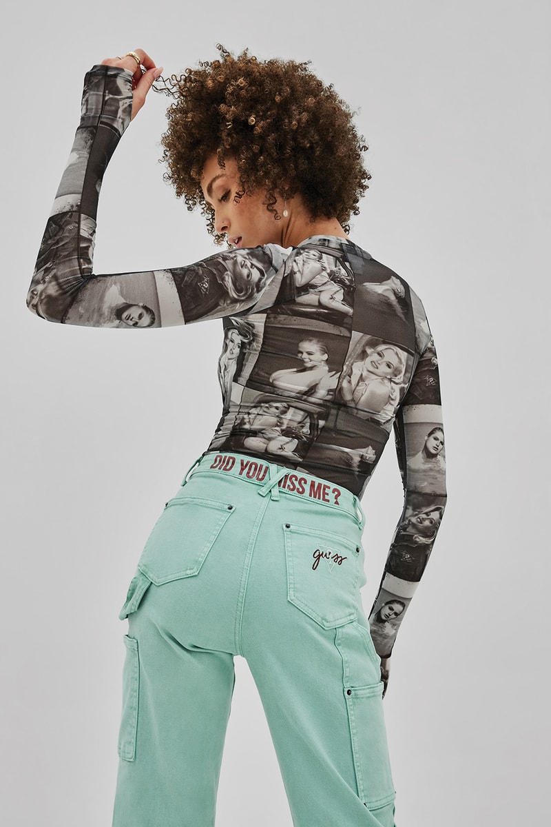 Anna Nicole Smith GUESS Originals collection collaboration Cali Thornhill Dewitt