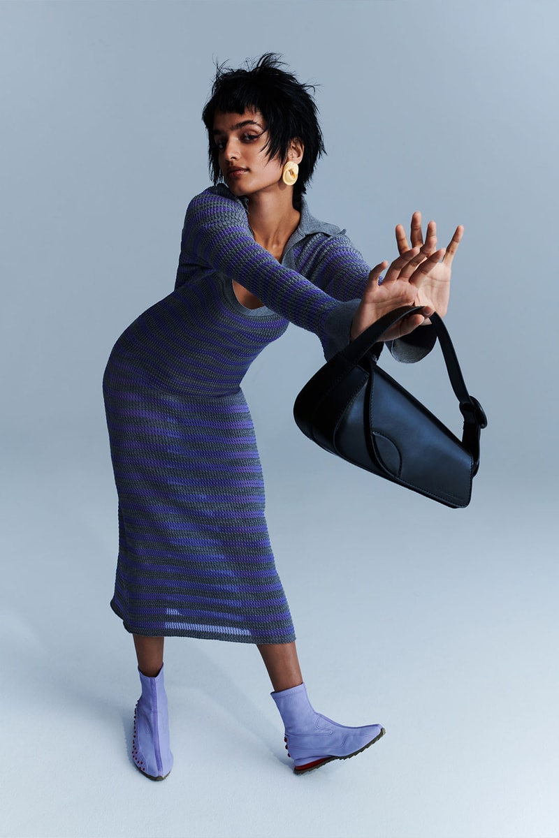 Kiko Kostadinov FW21 Campaign Dress Handbag