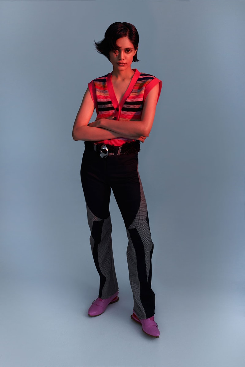 Kiko Kostadinov FW21 Campaign Knitwear Sweater Trousers