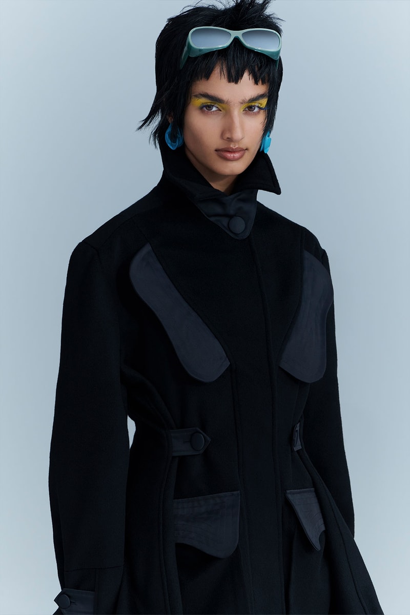 Kiko Kostadinov FW21 Campaign Sunglasses Coat