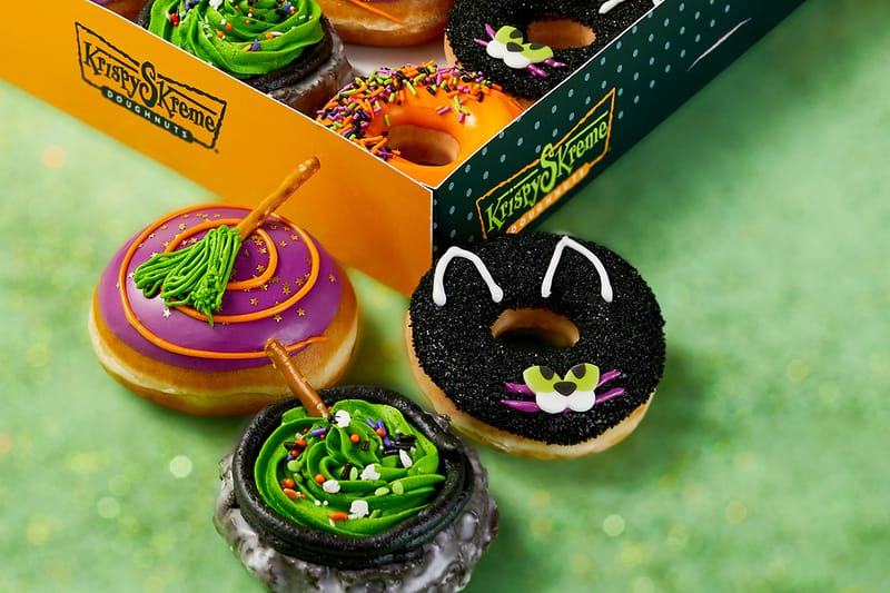Krispy Kreme Creates Witchy Donuts for Halloween