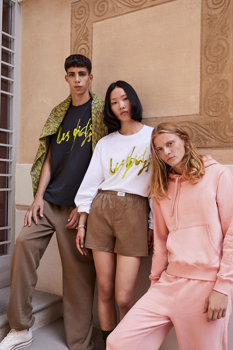 les girls les boys YOOX Capsule Collaboration Hoodie Sweats Shorts