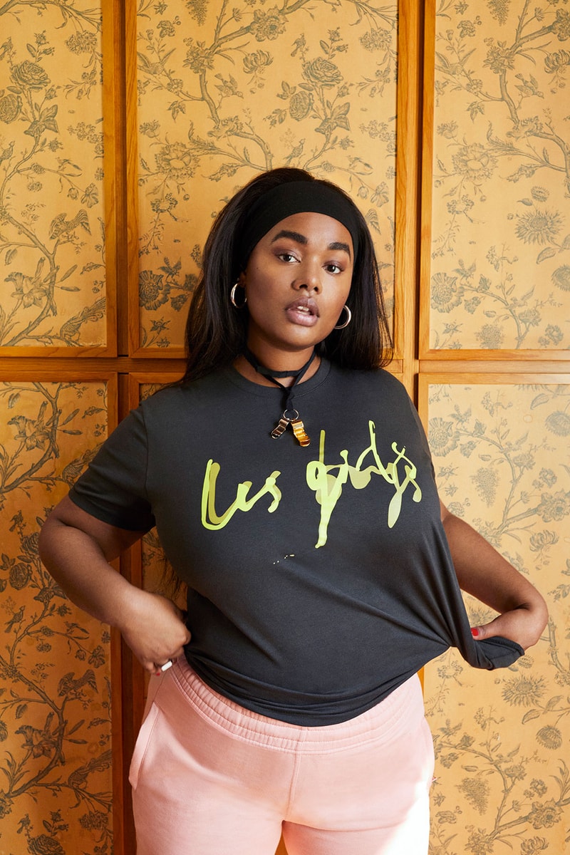 les girls les boys YOOX Capsule Collaboration Logo T-shirt