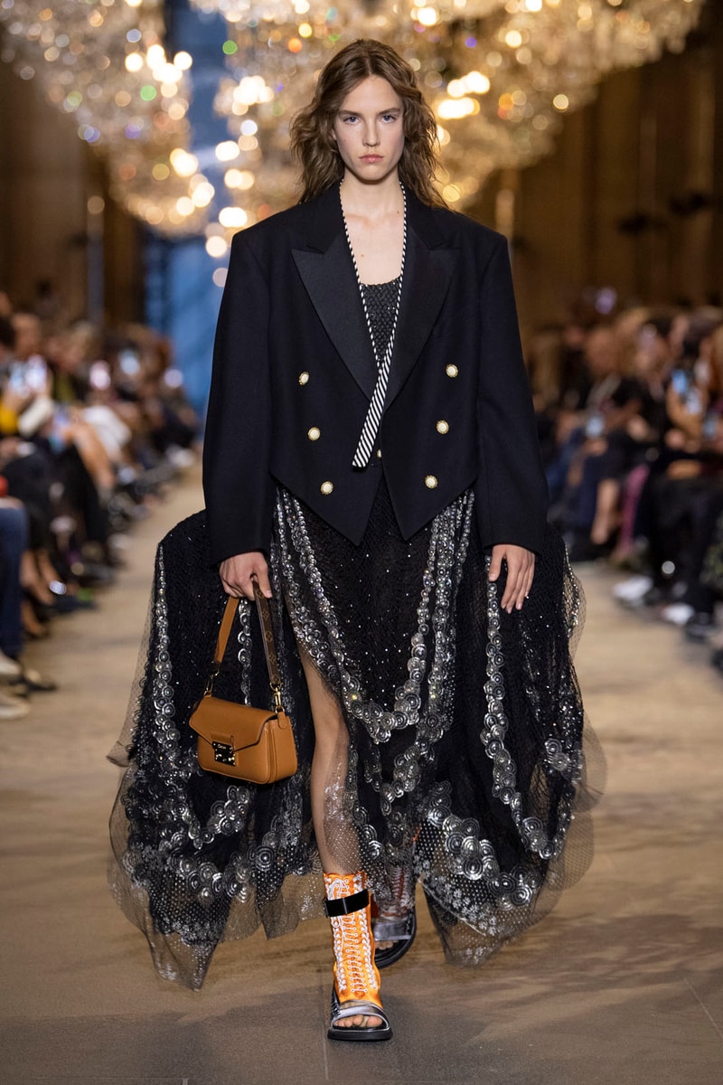 Louis Vuitton Spring Summer 2022 Nicolas Ghesquiere Paris Fashion Week Protestor Runway