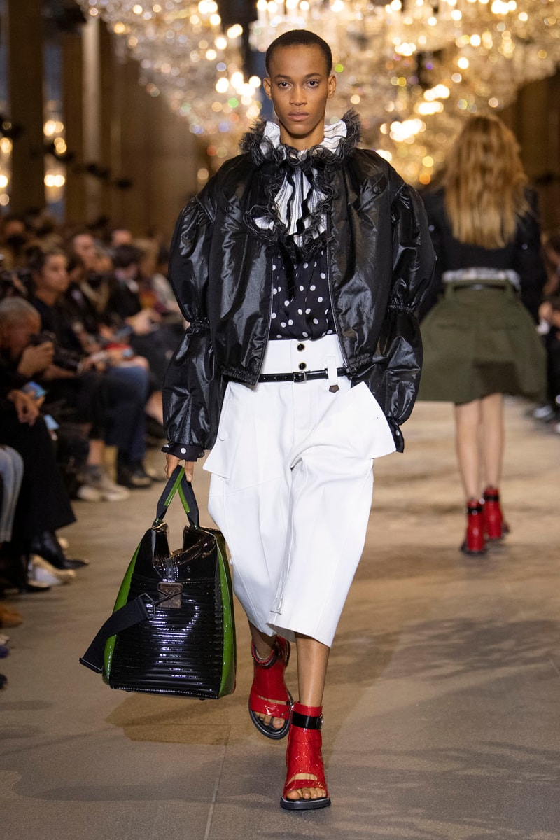 Louis Vuitton Spring Summer 2022 Nicolas Ghesquiere Paris Fashion Week Protestor Runway