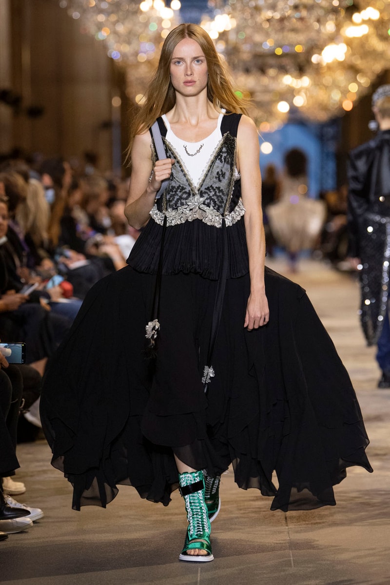 Louis Vuitton Spring Summer 2022 Nicolas Ghesquiere Paris Fashion Week Protestor Runway