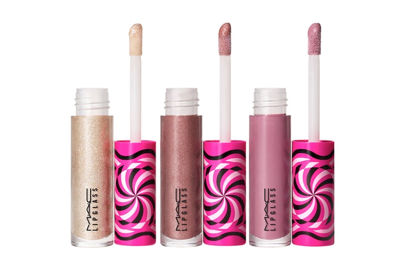 MAC Cosmetics Hypnotizing Holiday 2021 Collection Tiny Tricks Mini Lip Glass Trio